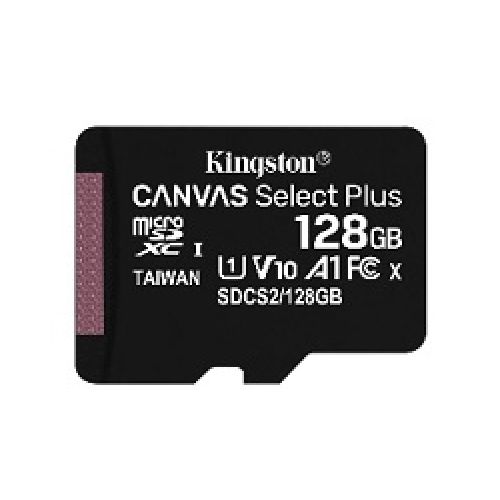 Memoria Micro SD Kingston 128GB C10 C/Adaptador  