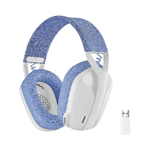 AURICULAR GAMER INALAMABRICO LOGITECH G435 WHITE  Logitech