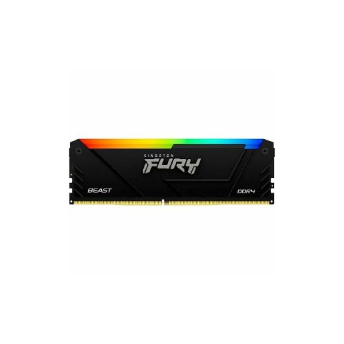 Memoria Ram Ddr4 Kingston 16gb Fury Beast Rgb 3200mhz  