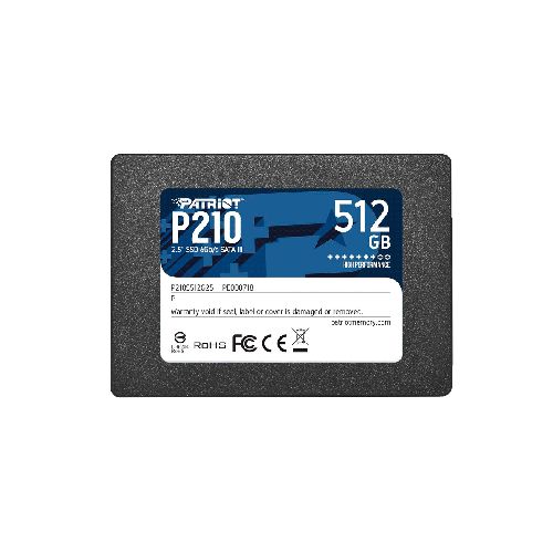 Disco SSD SATA3 2.5 PATRIOT P210 512GB  Patriot