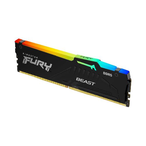 Memoria RAM DDR5 5600 16GB Kingston FURY Beast RGB  