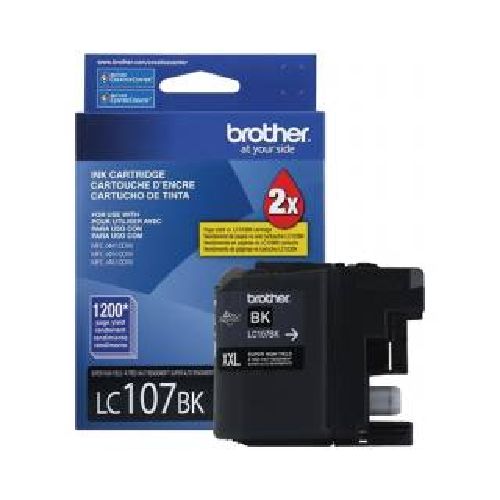 Cartucho de tinta Brother LC-107Bk Negro  