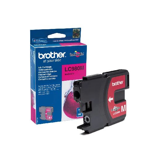 CARTUCHO DE TINTA BROTHER LC980M MAGENTA  Brother