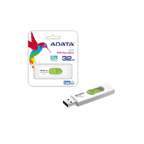 Pendrive USB 32Gb ADATA Blanco/Verde AUV320-32G-RWHGN  Adata