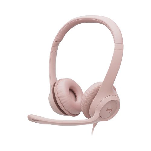 AURICULARES LOGITECH H390 ROSE  Logitech