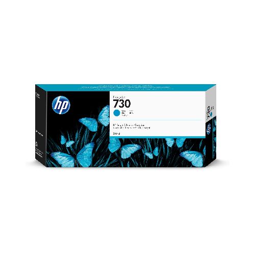 Cartucho de tinta HP 730 Cian 300 ml para DesignJet  