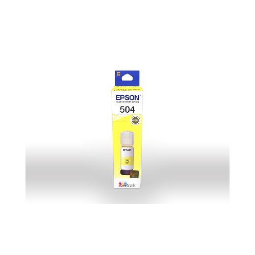 Botella de tinta Epson 504-Amarillo-4150 6161 6171 6191  