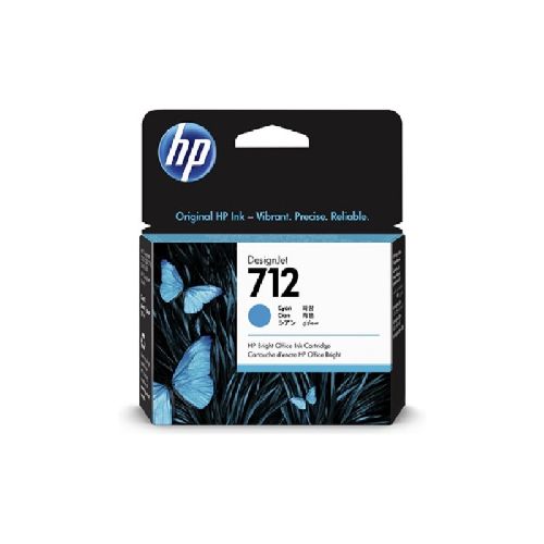 Cartucho Tinta HP 712 3ED67A Cian T210 T230 T250 T630 T650  