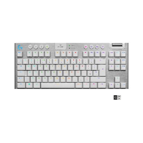 TECLADO GAMING LOGITECH G915 BLANCO  Logitech