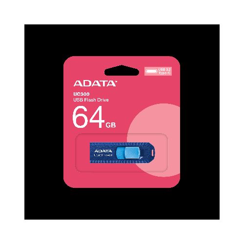 PENDRIVE ADATA UC300 64GB USB-C AZUL MARINO  Adata