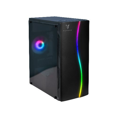 Gabinete Gaming Perseo CXH1IB Boro Rgb 1 Fan  