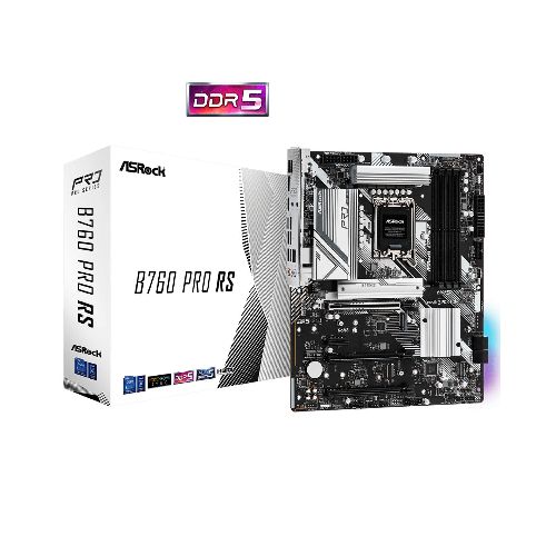 Motherboard Asrock B760 Pro Rs Ddr5 intel S1700 ATX  