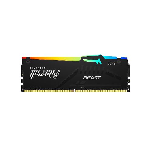 Memoria RAM 32GB Kingston FURY Beast RGB DDR5 DIMM 5600MHZ  