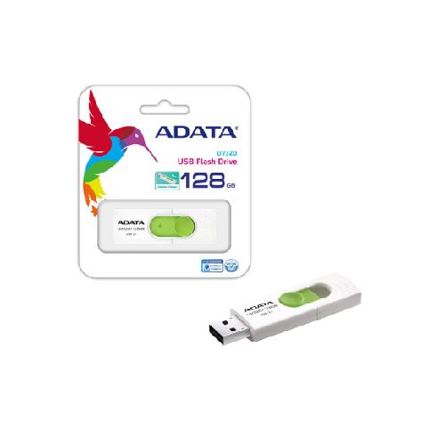 Pendrive USB 128Gb ADATA Blanco/Verde AUV320-128G-RWHGN  Adata