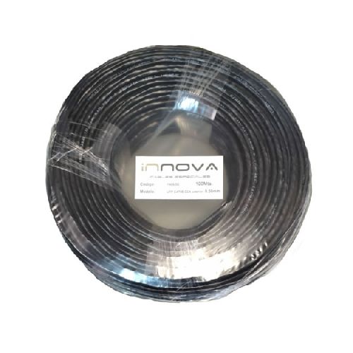 Bobina Cable UTP Cat5e 100m EXT Negro CCA 14085E Econni  Innova