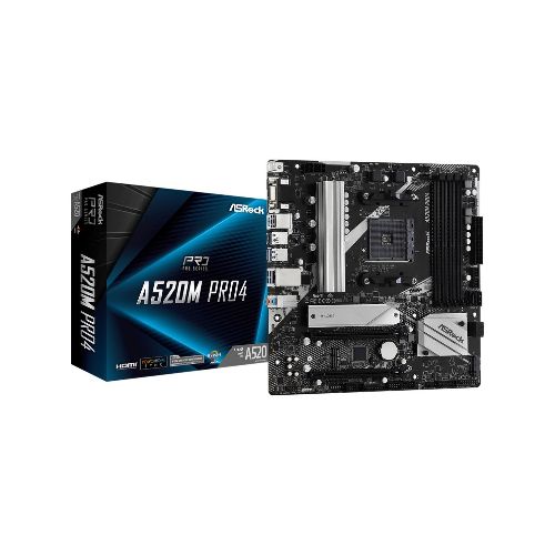 Motherboard Asrock A520m Pro 4 Am4  