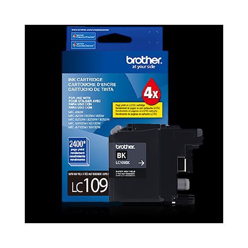 CARTUCHO DE TINTA BROTHER NEGRO LC109BK MFCJ6720DW 2400 PAG  Brother