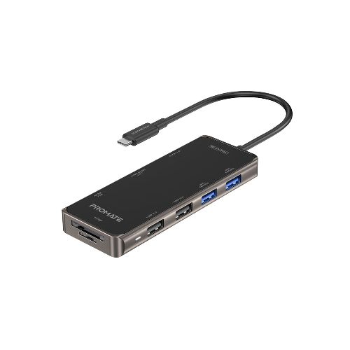 HUB USB-C PROMATE PRIMEHUB-GO HDMI/2USB3.0/2.0/LAN  Promate