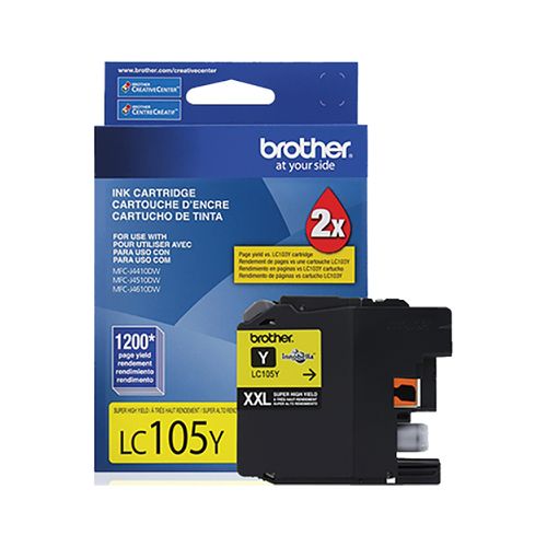 CARTUCHO DE TINTA Amarillo BROTHER LC105Y MFC425DW1200 PAG  Brother