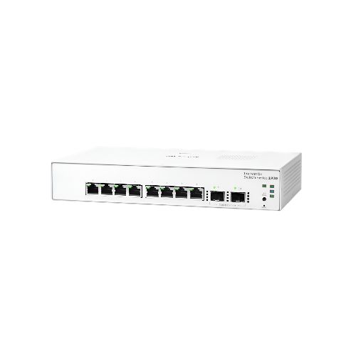 Switch de 8 puertos RJ-45 y 2 SFP 1GbE Aruba IOn 1930  