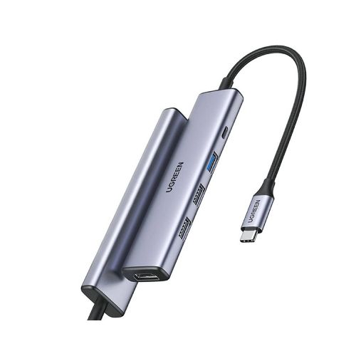 Adaptador Hub 5 En 1 Usb-c Ugreen 15495  