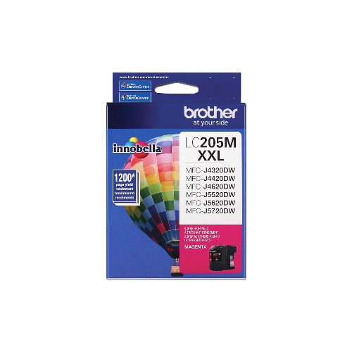 CARTUCHO DE TINTA BROTHER MAGENTA LC205M PARA INKJET MFC4620  Brother