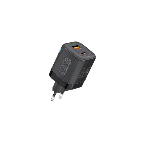 CARGADOR DE PARED PROMATE POWERPORT-25AC USB-C/A 3.0 25W  Promate