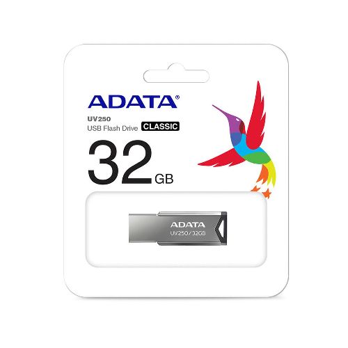 Pendrive Adata UV250 32gb 2.0 Metlico Negro  