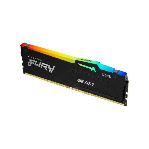 Memoria RAM DDR5 5200 16GB Kingston FURY Beast RGB  