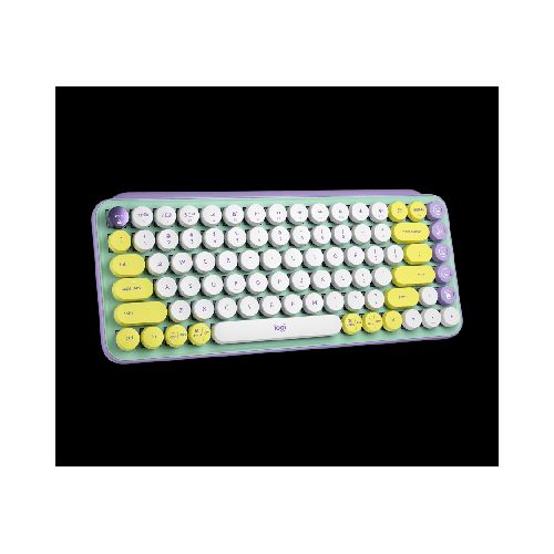 Teclado Mecanico bluetooth Logitech Pop Keys Daydream QWERTY  