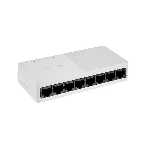 Switch 8 puertos Hikvision DS-3E0108D-O Fast Ethernet  