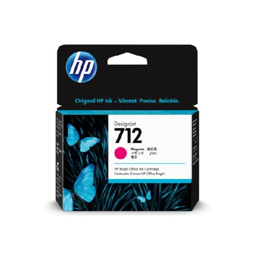 Cartucho de tinta HP 3ED68A 712 MAGENTA  