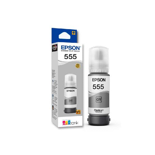 Botella de tinta Epson T555 Photo Gray original  