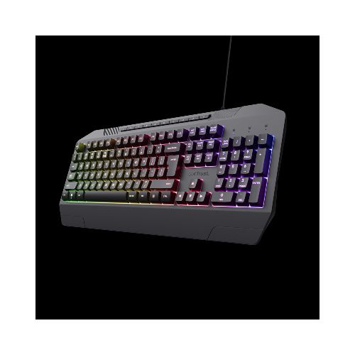 TECLADO GAMING TRUST GXT836 EVOCX ES RGB ECO BLACK  Trust