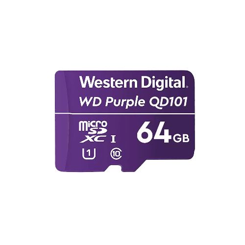 Memoria Micro SD 64Gb Western Digital Purple Sdhc 500cl  