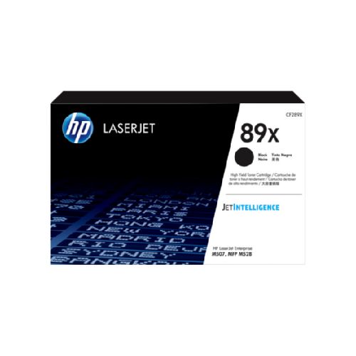 Cartucho de tóner HP LaserJet 89X original CF289X NEGRO  