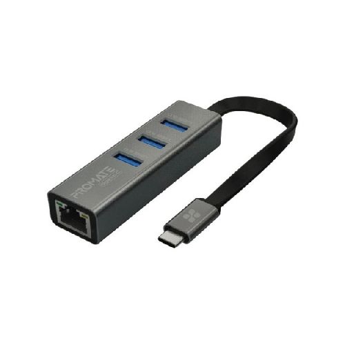 HUB USB-C PROMATE GIGAHUB LAN/3 USB 3.0  Promate