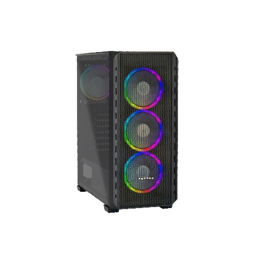 Gabinete Gaming Perseo Danaos Mesh 4 fanes Argb  