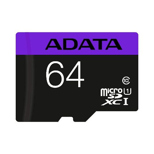 Memoria Micro SD XC Adata Uhs-i 64gb Clase 10 C/ adap  