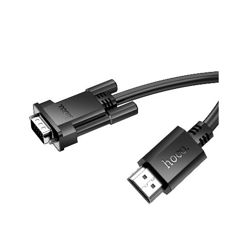 CABLE HDMI A VGA HOCO US12 HD BLACK 2M  