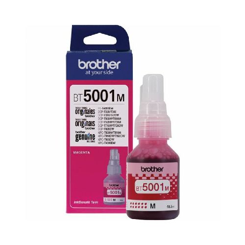 BOTELLA DE TINTA BROTHER BT5001M MAGENTA T300 T500W  Brother