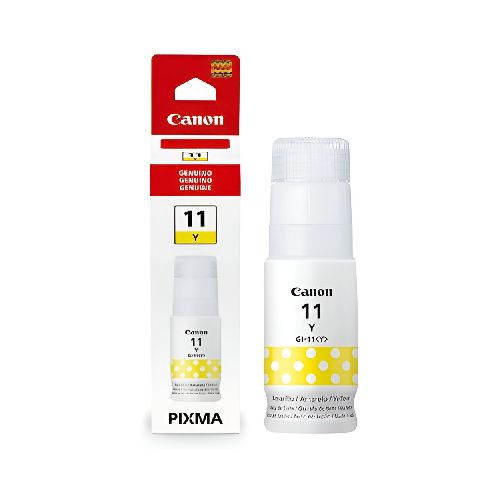 BOTELLA DE TINTA CANON GI11 Amarillo G2160/3160 7.700 COPIAS  Canon