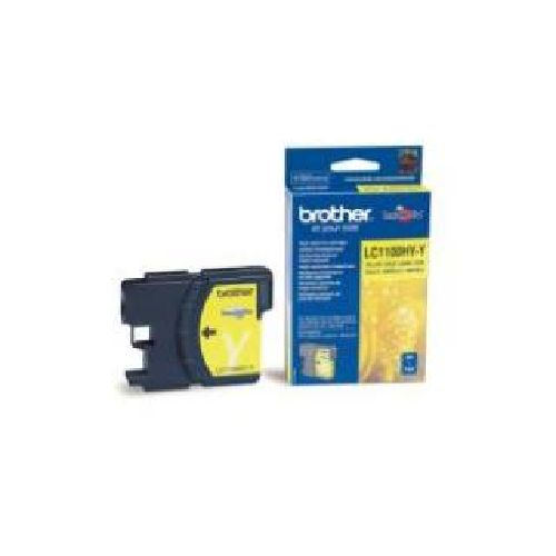 Cartucho de tinta Brother LC-1100HYY Amarillo  