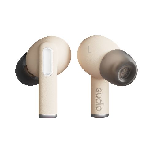 Auriculares Inalámbricos BT SUDIO A1 PRO TWS A1PROSND Beige  