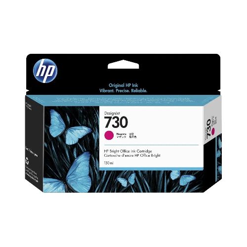 cartucho de tinta HP 730 magenta 300 ml gran capacidad  