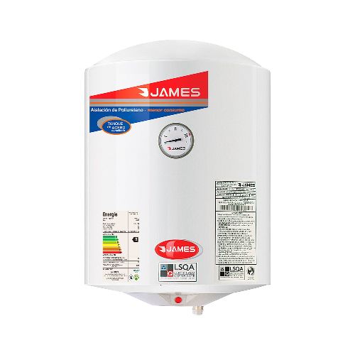 Termotanque JAMES 40L Tanque de Acero