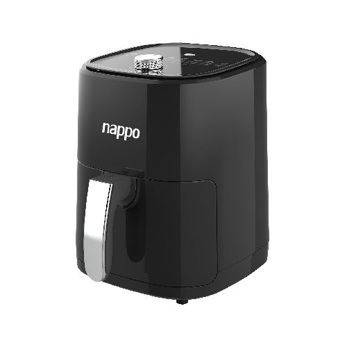 Freidora Sin Aceite NAPPO 1200W 3.8L de Capacidad - Negro