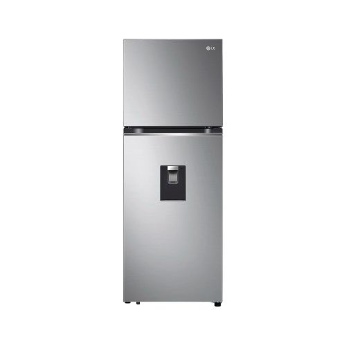 Refrigerador LG VT32 340L Frío Seco Acero Inox Dispensador de Agua Eficiencia A Motor Inverter Gtía 10 Años