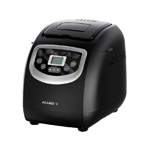 Panetera ALLIED 19 Programas 650W con Dispensador de Nueces Taza Medidora Cuchara y Recetario - Negro