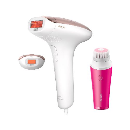 Depiladora Láser PHILIPS BRI924 Luz Pulsada + Cepillo Facial Mini Visapure